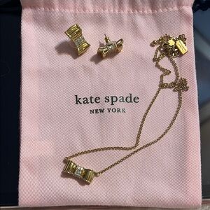 Kate Spade necklace & earrings set
